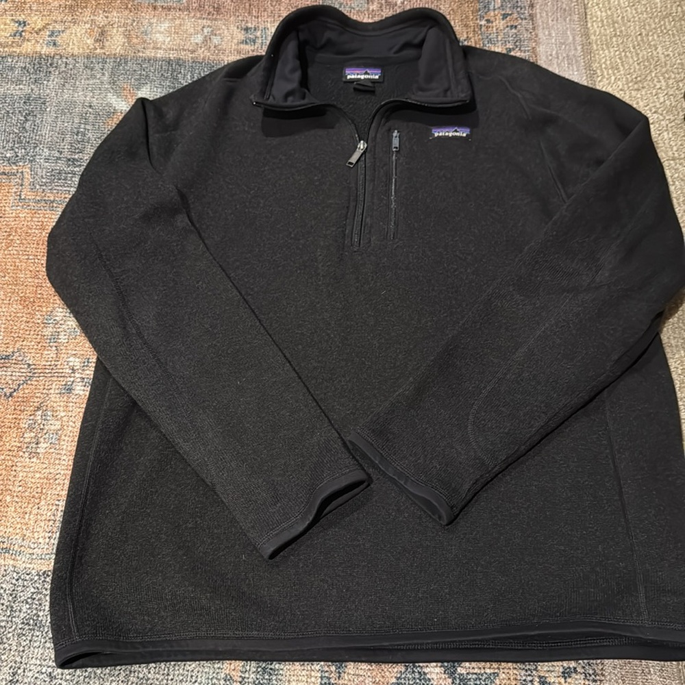 Patagonia Men’s Better Sweater Large 1/4 Zip - Picture 2 of 4
